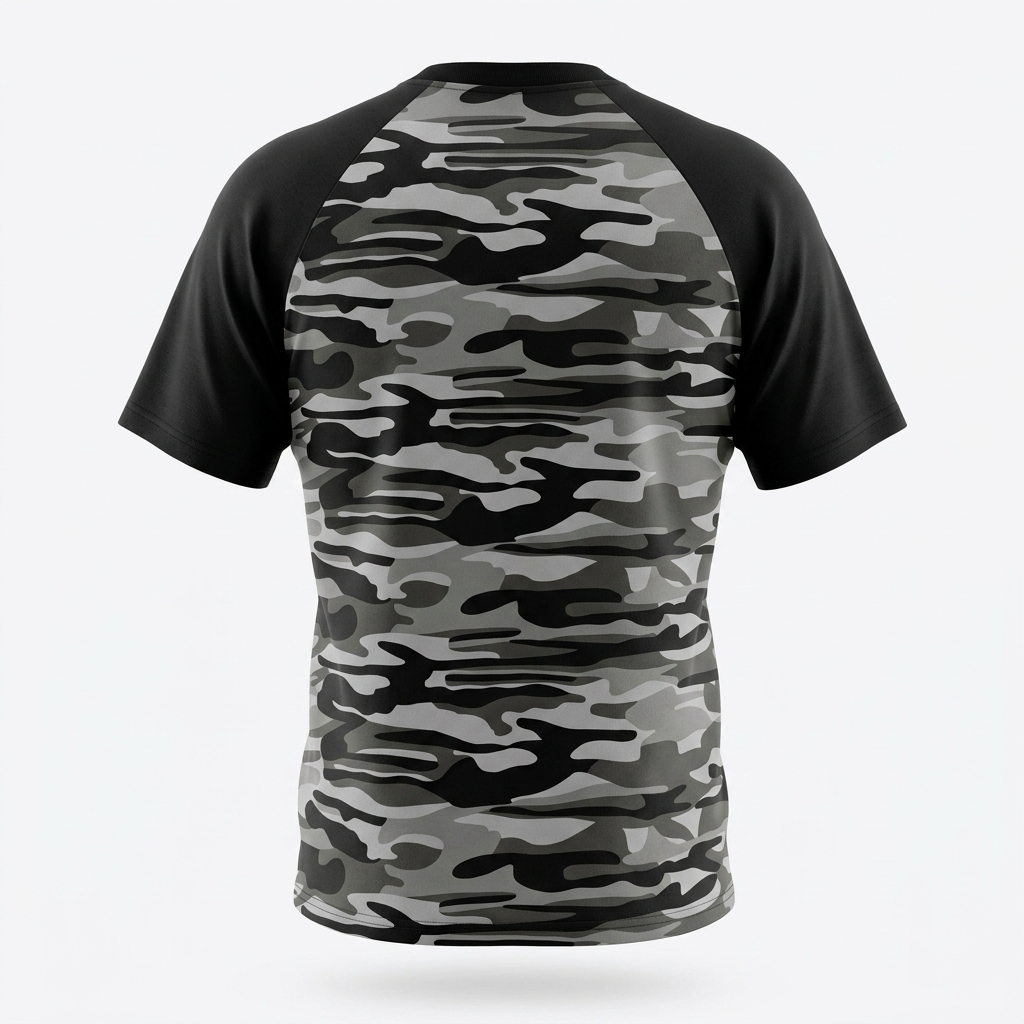 T-shirt Croatia Camo Prvo Bijelo Polje