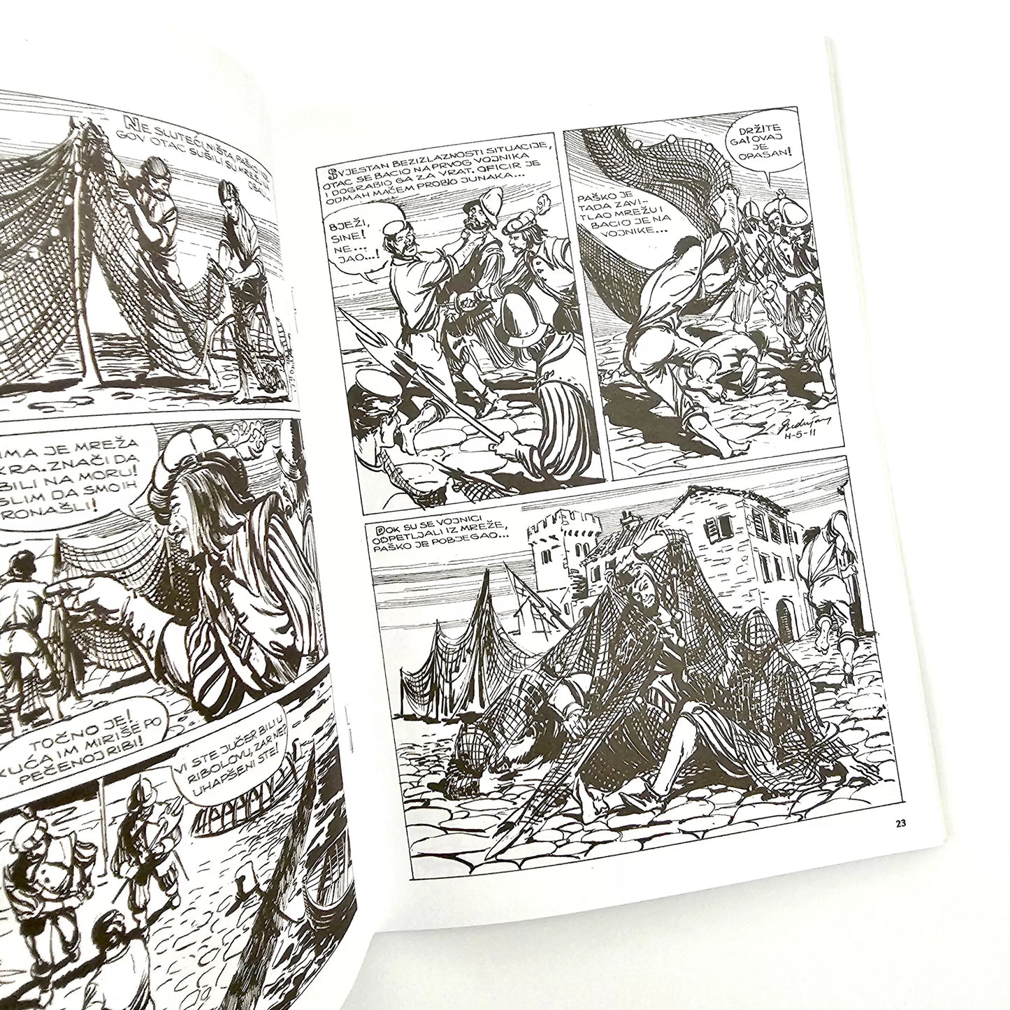 Croatian History in Comics – Putevima Izdaje (Croatian Language Comic)